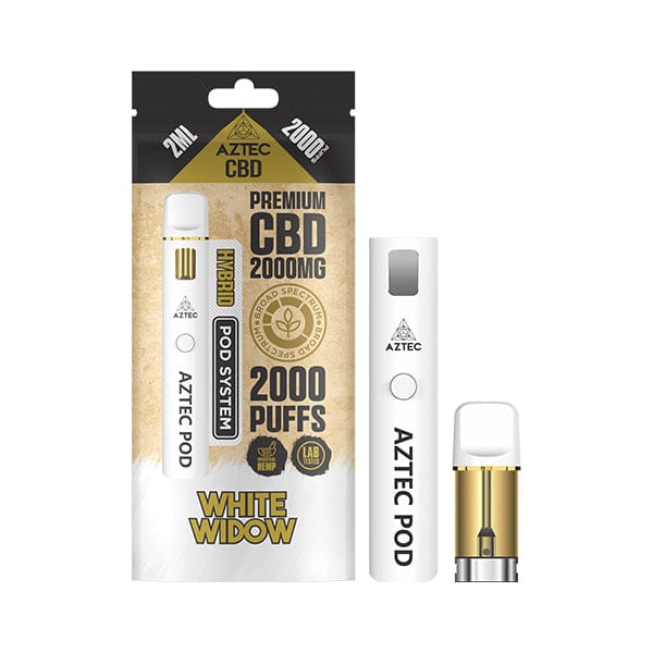 2000mg Aztec CBD 2000 Puffs Prefilled Pod Kit (Broad Spectrum CBD)
