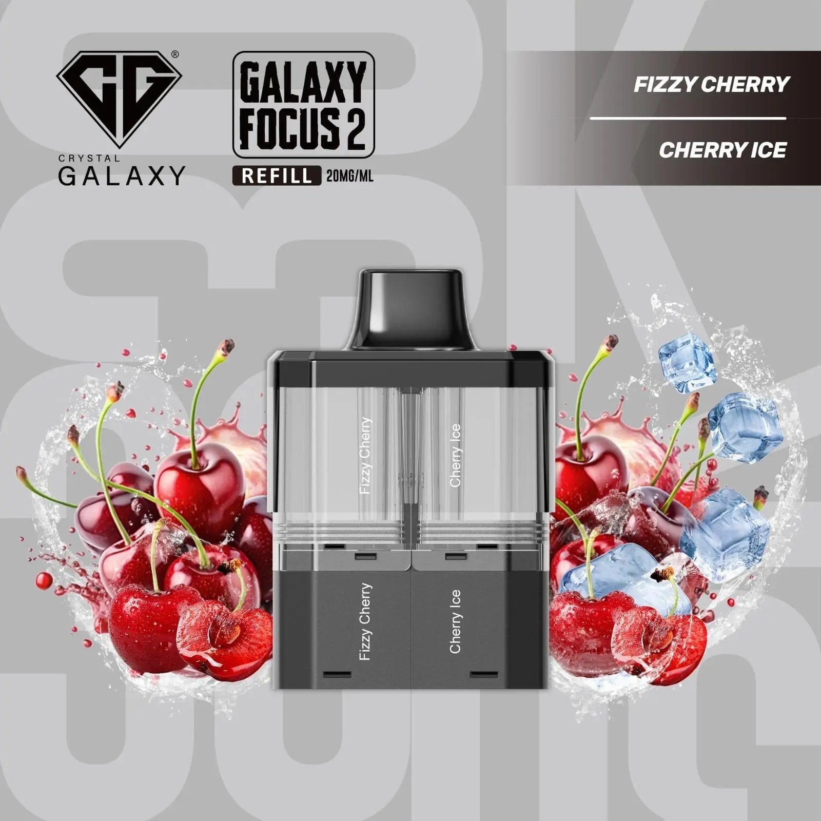 Crystal Galaxy Focus 2 30K Puffs Prefilled Replacement Pods Vape At Door
