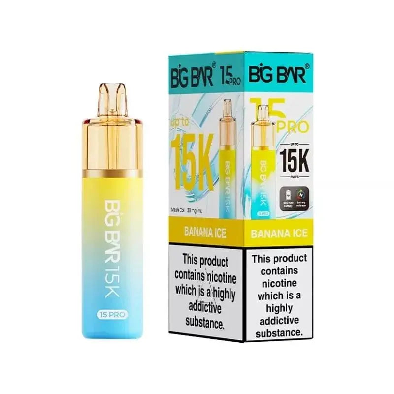 Big Bar Pro 15000 Prefilled Pod Kit Vape At Door