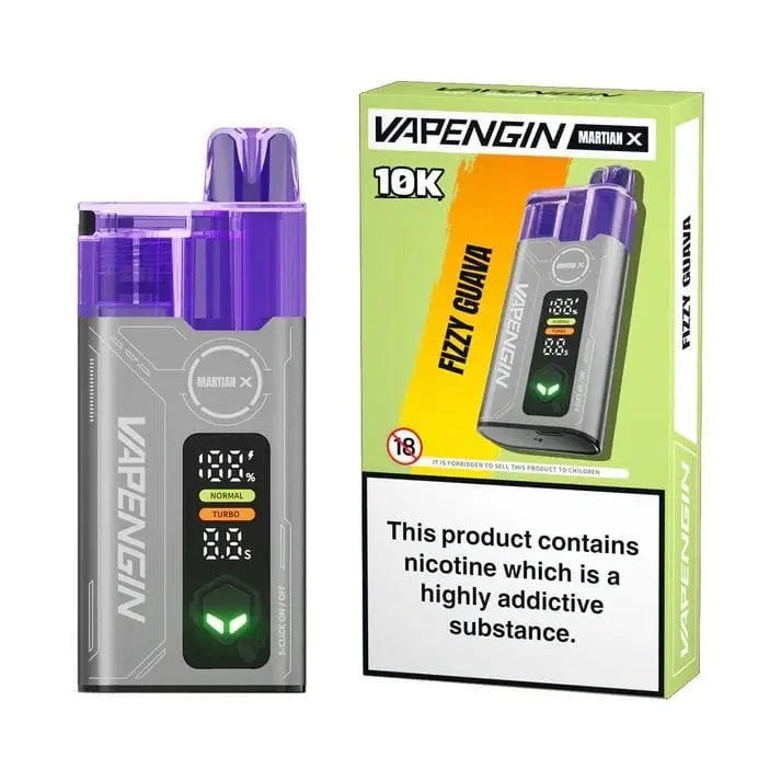 VAPENGIN MARTIAN X 10000 Prefilled Pod Kit Vape At Door