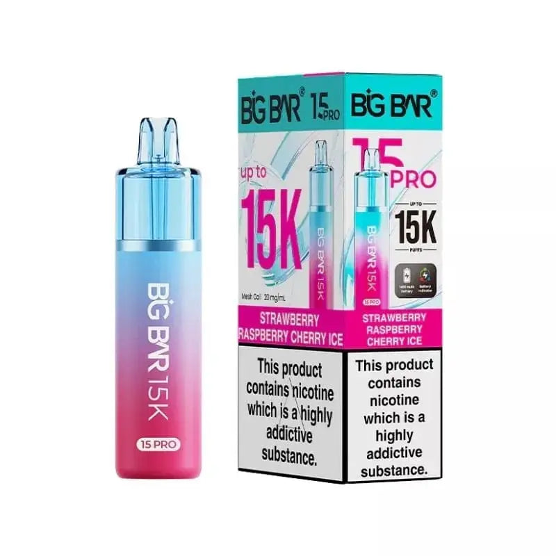 Big Bar Pro 15000 Prefilled Pod Kit Vape At Door