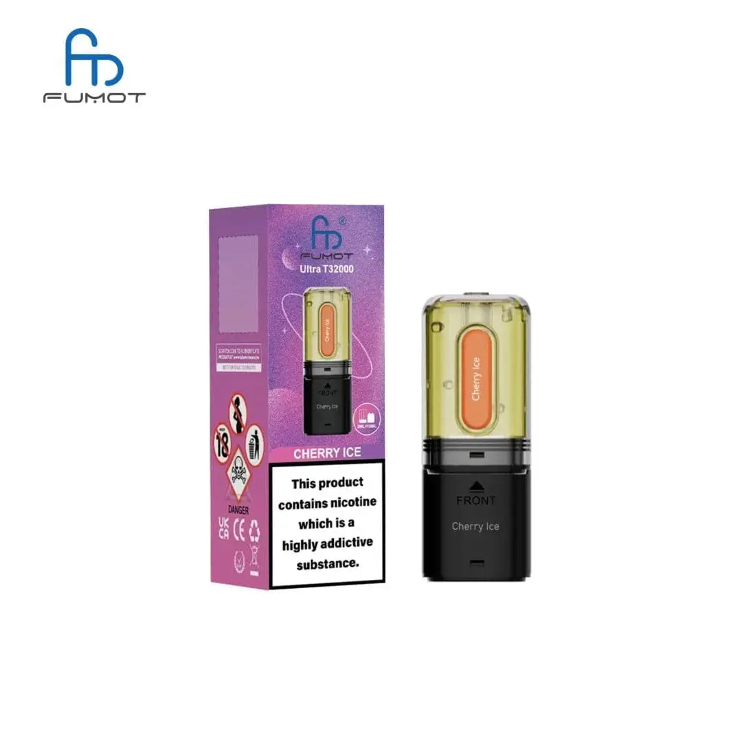 Fumot Ultra t32000 Replacement Pods & Refill Vape At Door