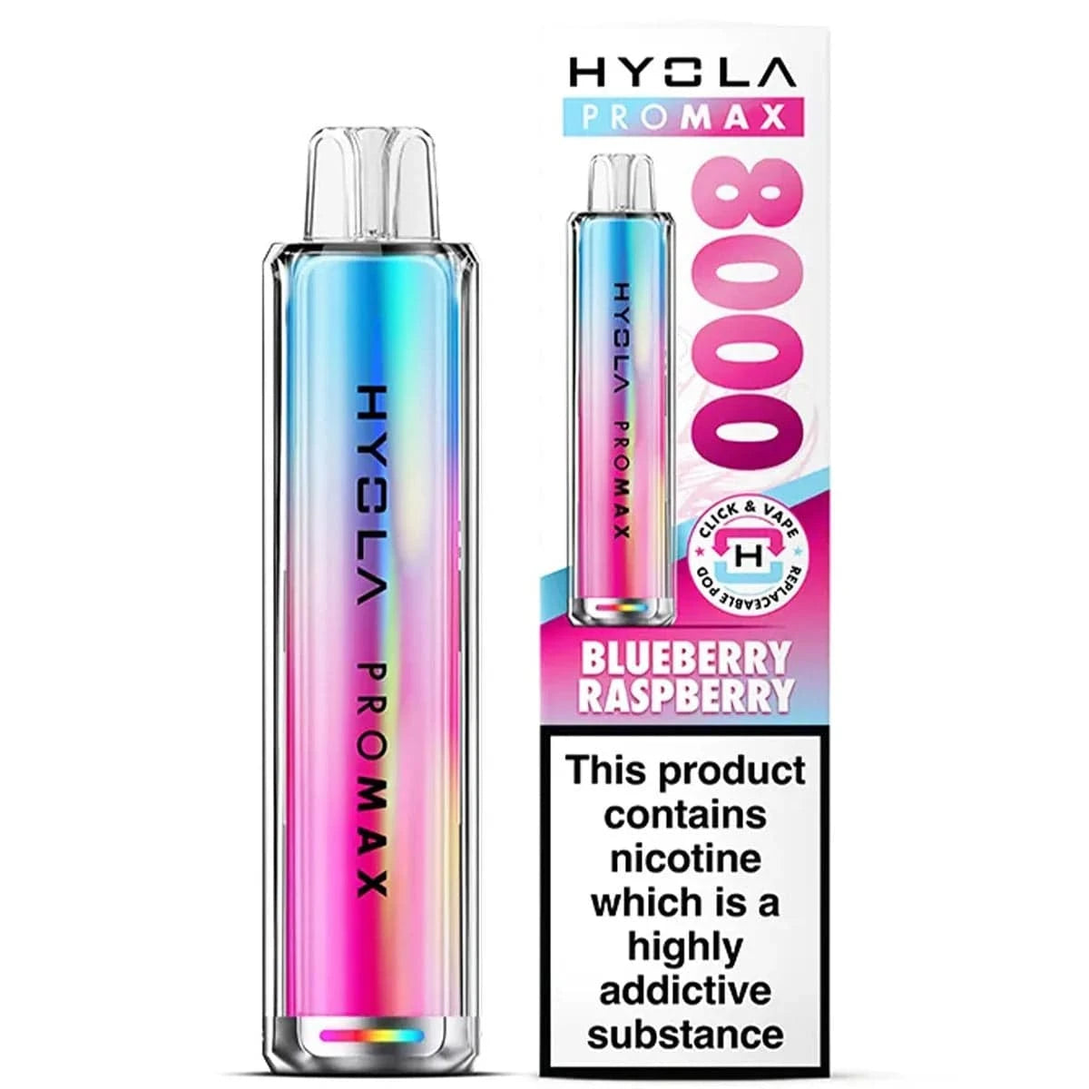 Hyola Pro Max 8000 Puffs Prefilled Pod Kit