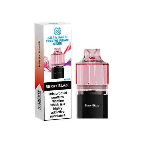 Crystal Prime Aura bar 10k Replacement Prefilled Pods Vape At Door