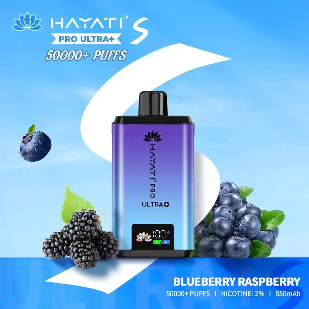 Hayati Pro Ultra Plus S 50000 Puffs Prefilled Vape Kit Vape At Door