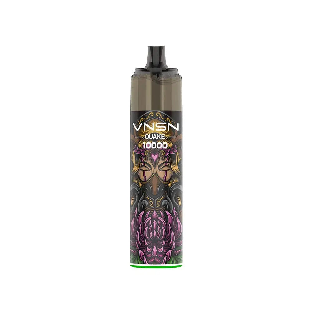 VNSN Quake 10000 Puffs Prefilled Pod Kit Vape At Door