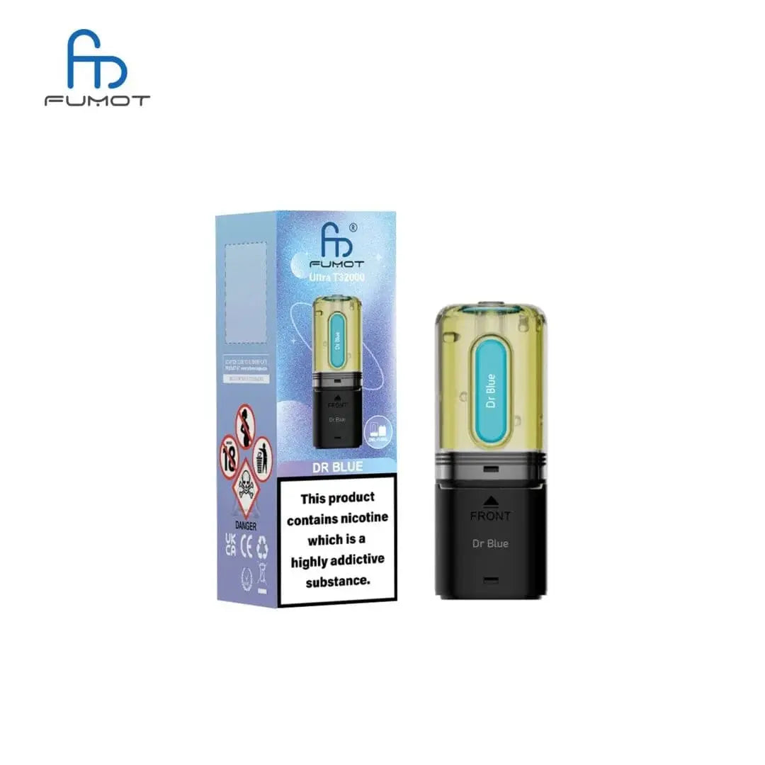 Fumot Ultra t32000 Replacement Pods & Refill Vape At Door