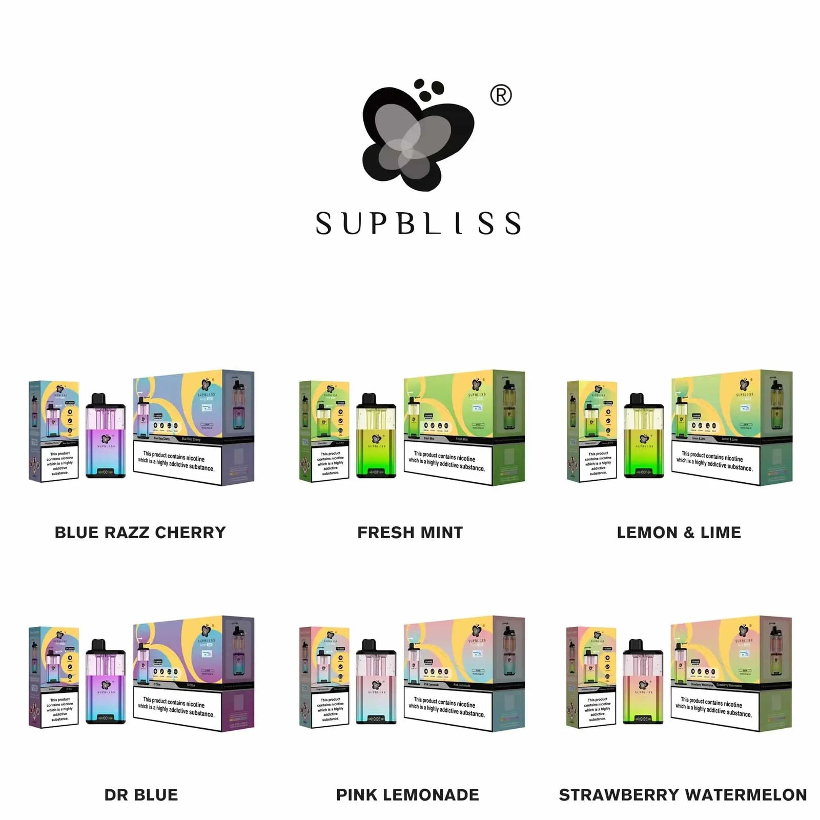Supbliss Ace 40K Prefilled Pod Vape Kit Vape At Door