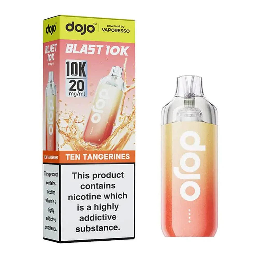 DOJO BLAST 10K VAPE TEN TENGERINES