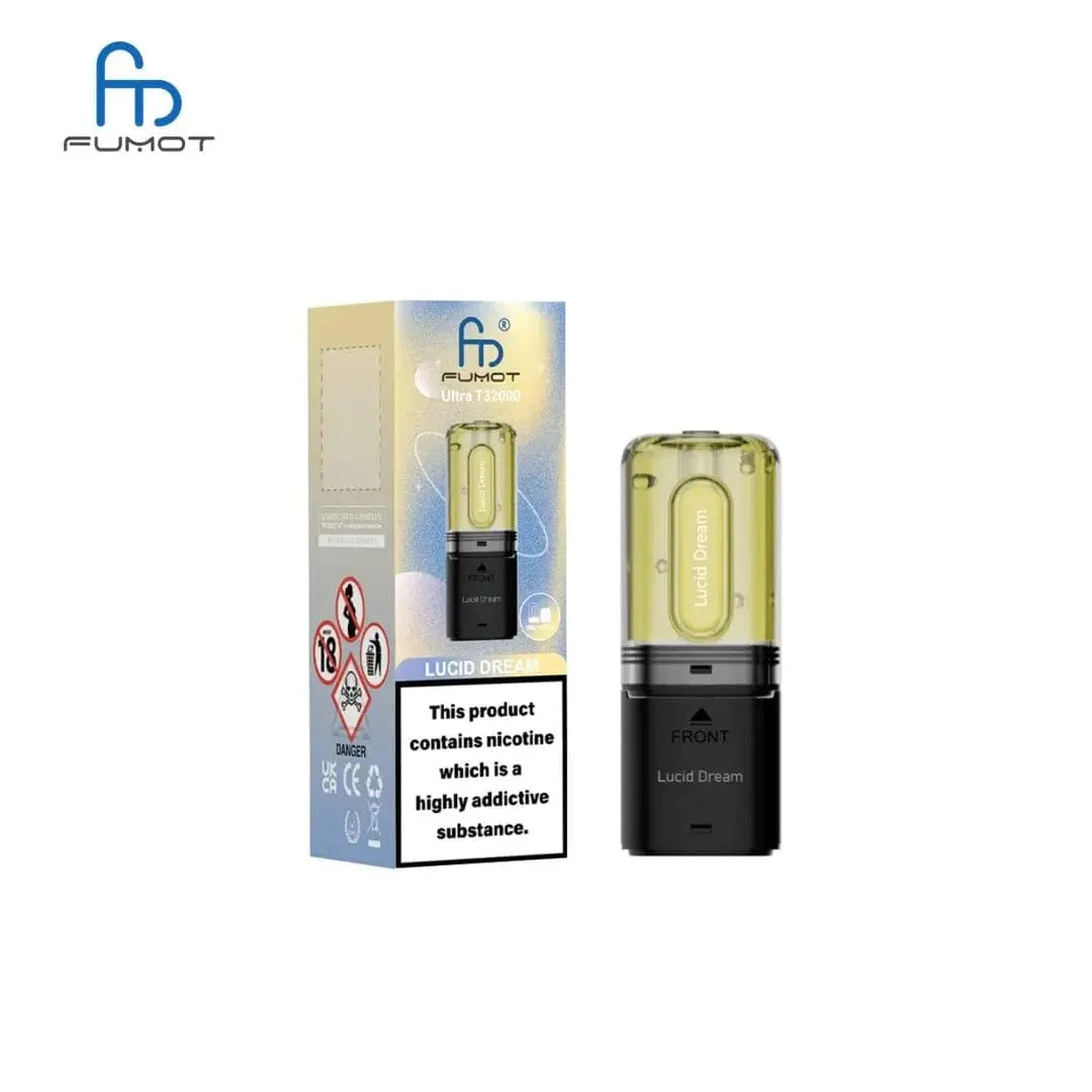 Fumot Ultra t32000 Replacement Pods & Refill Vape At Door