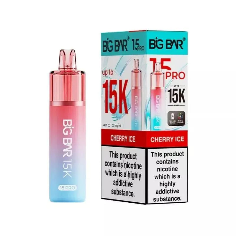 Big Bar Pro 15000 Prefilled Pod Kit Vape At Door
