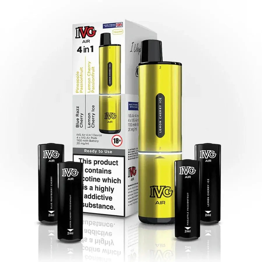 IVG Rechargeable Air 4 in 1 Pod Kit IVG
