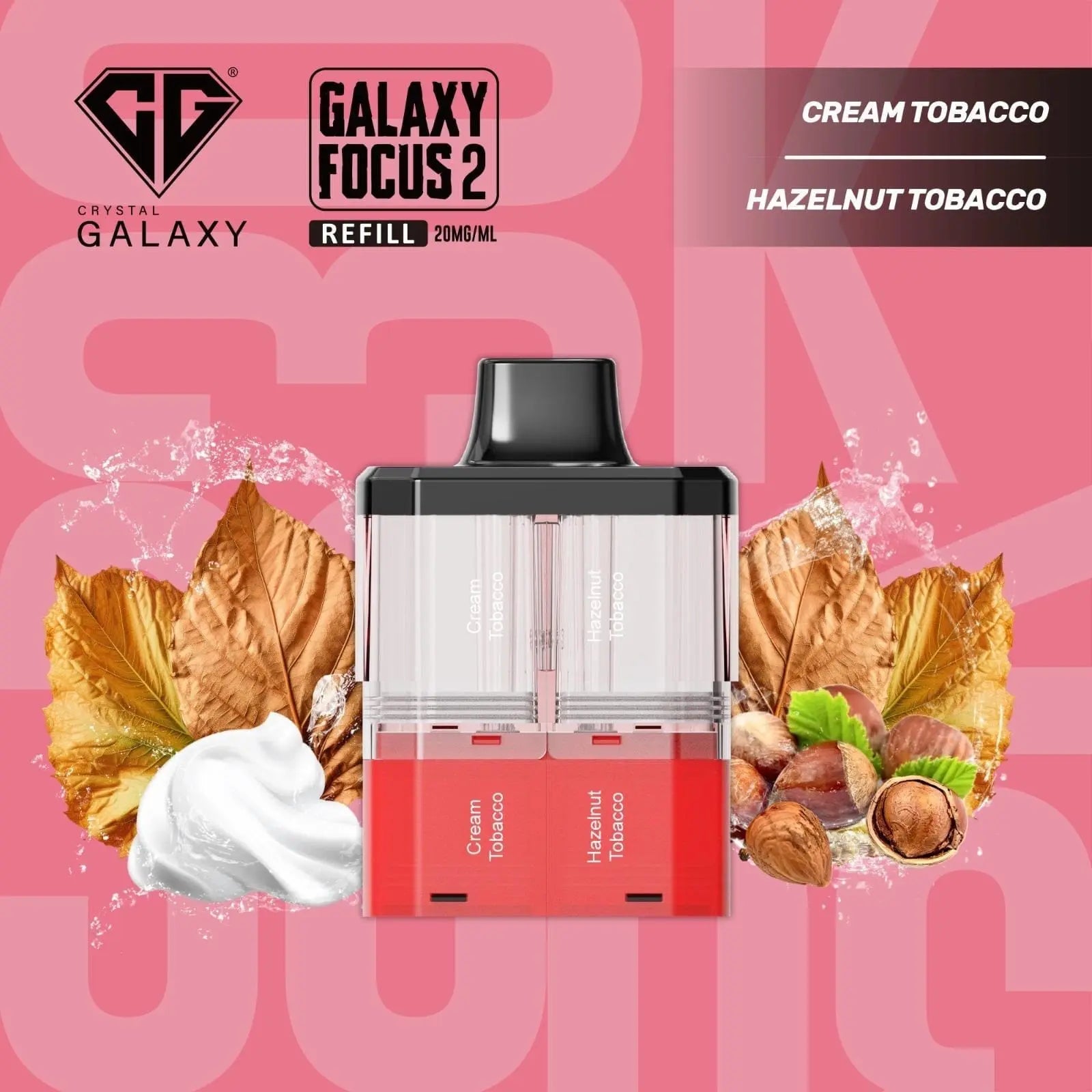 Crystal Galaxy Focus 2 30K Puffs Prefilled Replacement Pods Vape At Door