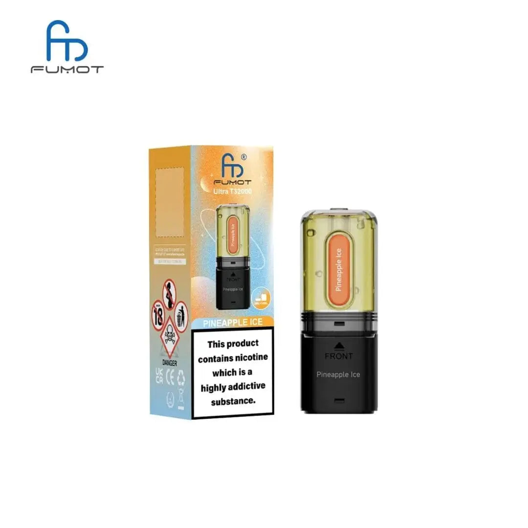 Fumot Ultra t32000 Replacement Pods & Refill Vape At Door