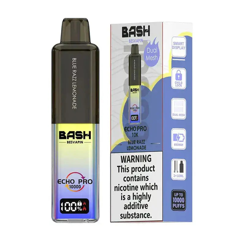 Bash Echo Pro 10k Prefilled Pod Kit Vape At Door