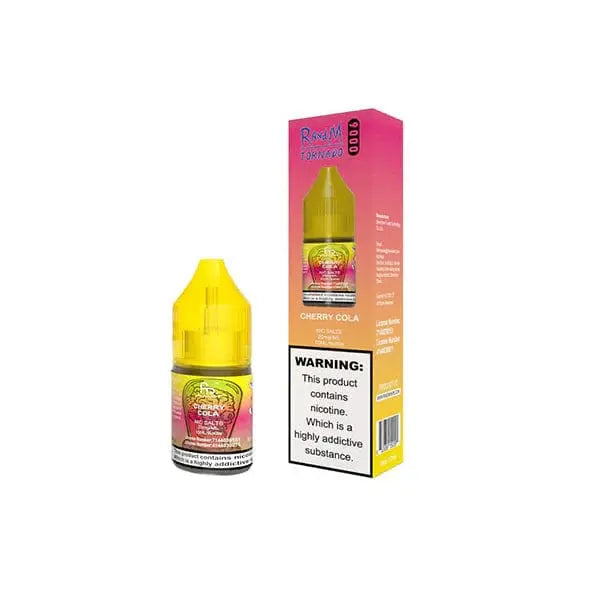 RandM Tornado 9000 Nic Salts E-
Liquid 20mg RandM