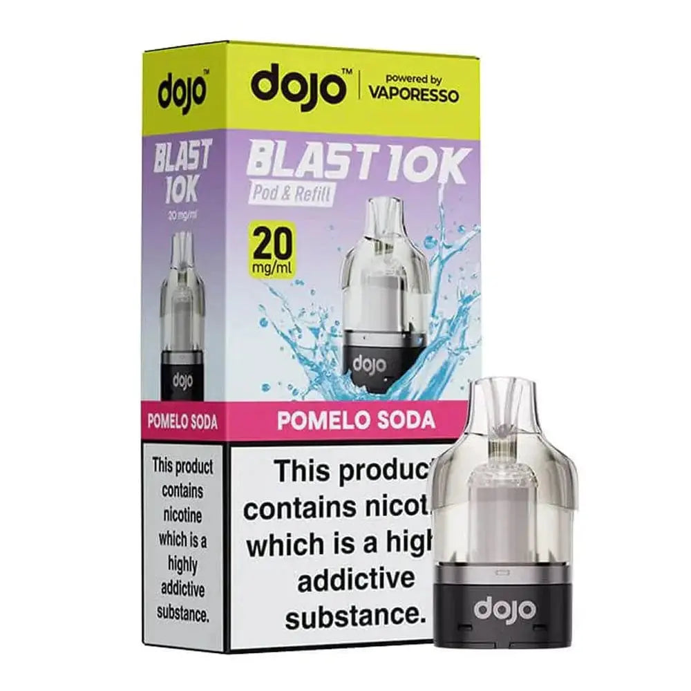 Vaporesso Dojo Blast 10K/30k Prefilled Replacement Pods Vape At Door