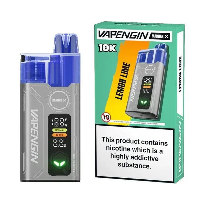 VAPENGIN MARTIAN X 10000 Prefilled Pod Kit Vape At Door