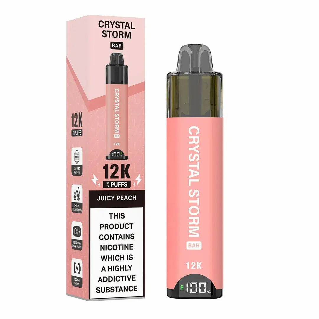 Crystal Storm Bar 12K Puffs Prefilled Pod Kit