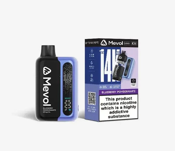 BLUEBERRY POMGRANATE Vaplay VP10000 Prefilled Pod Vape Kit