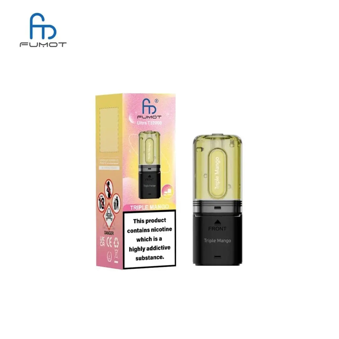 Fumot Ultra t32000 Replacement Pods & Refill Vape At Door