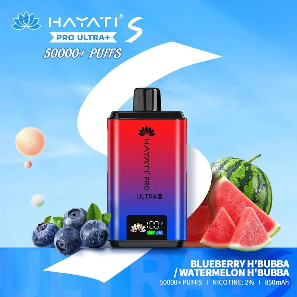 Hayati Pro Ultra Plus S 50000 Puffs Prefilled Vape Kit Vape At Door