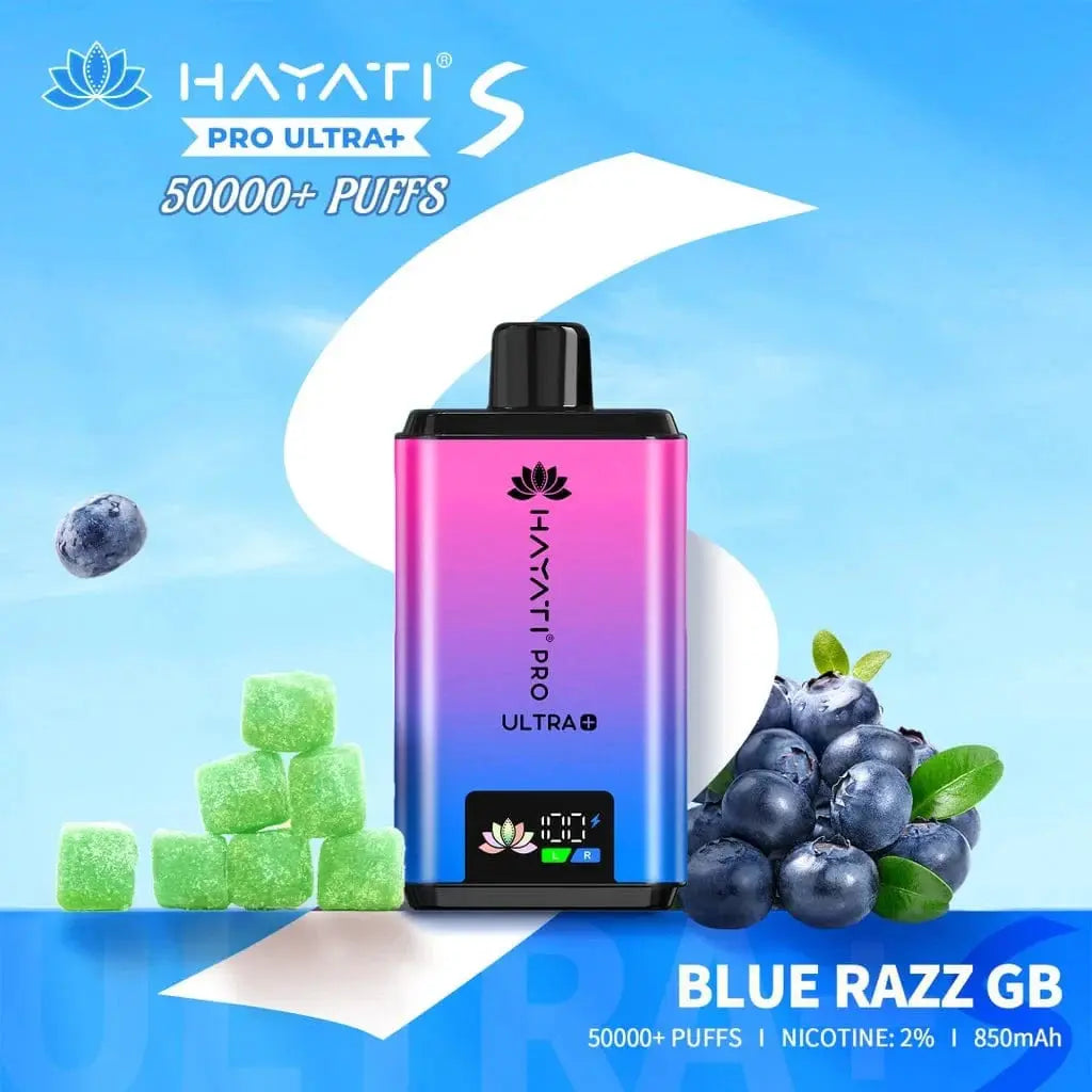 Hayati Pro Ultra Plus S 50000 Puffs Prefilled Vape Kit Vape At Door
