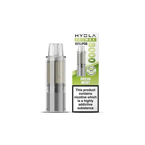 Hyola Pro Max 8000 Refill Pods Vape At Door
