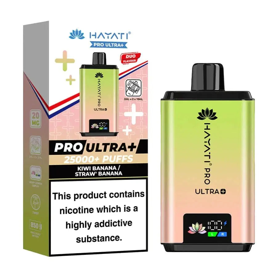Hayati Pro Ultra Plus 25000 (25k Bar) Prefilled Pod Kit (Review, Price & Specs) Vape At Door