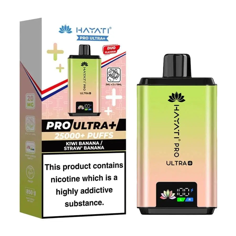 Box of 5 Hayati Pro Ultra Plus 25000 100% Authentic Vape At Door
