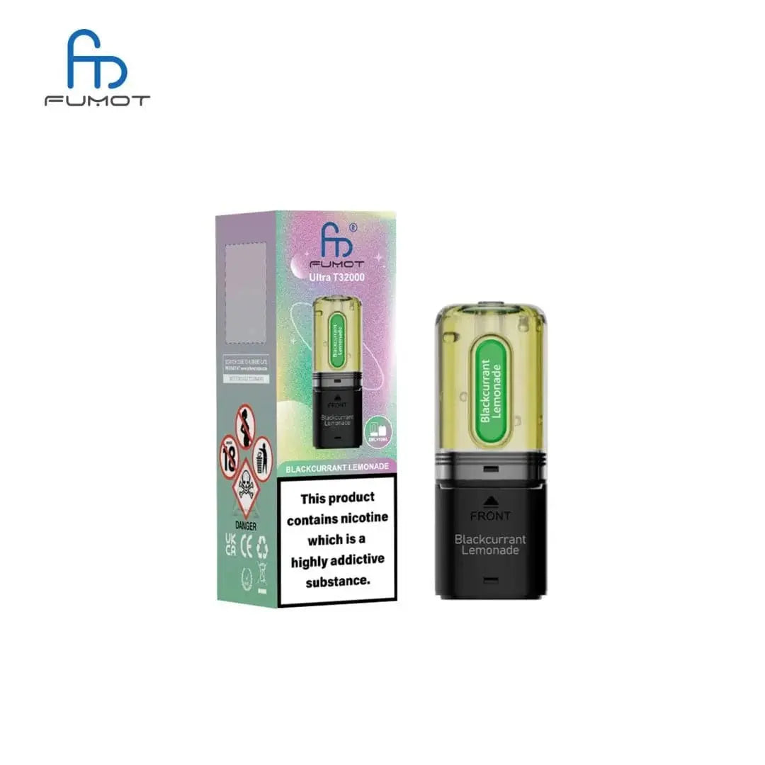 Fumot Ultra t32000 Replacement Pods & Refill Vape At Door