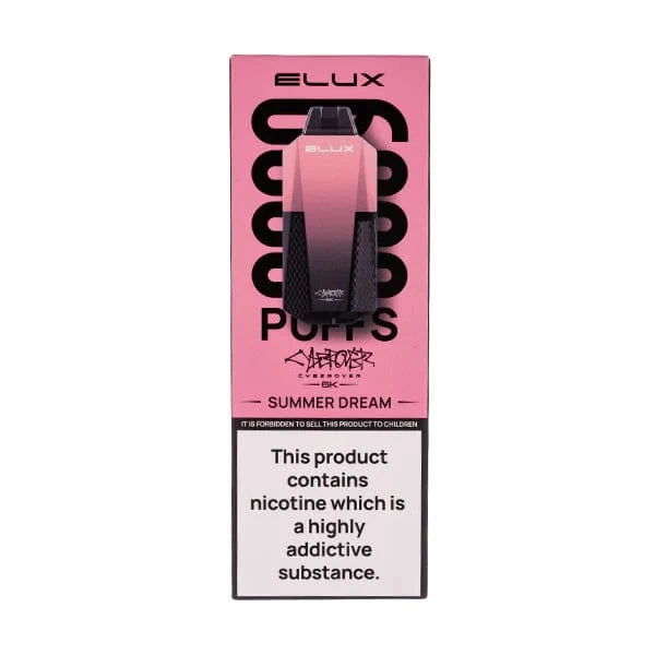 Elux Cyberover 6k Puffs Disposable Vape Kit (box of 10)