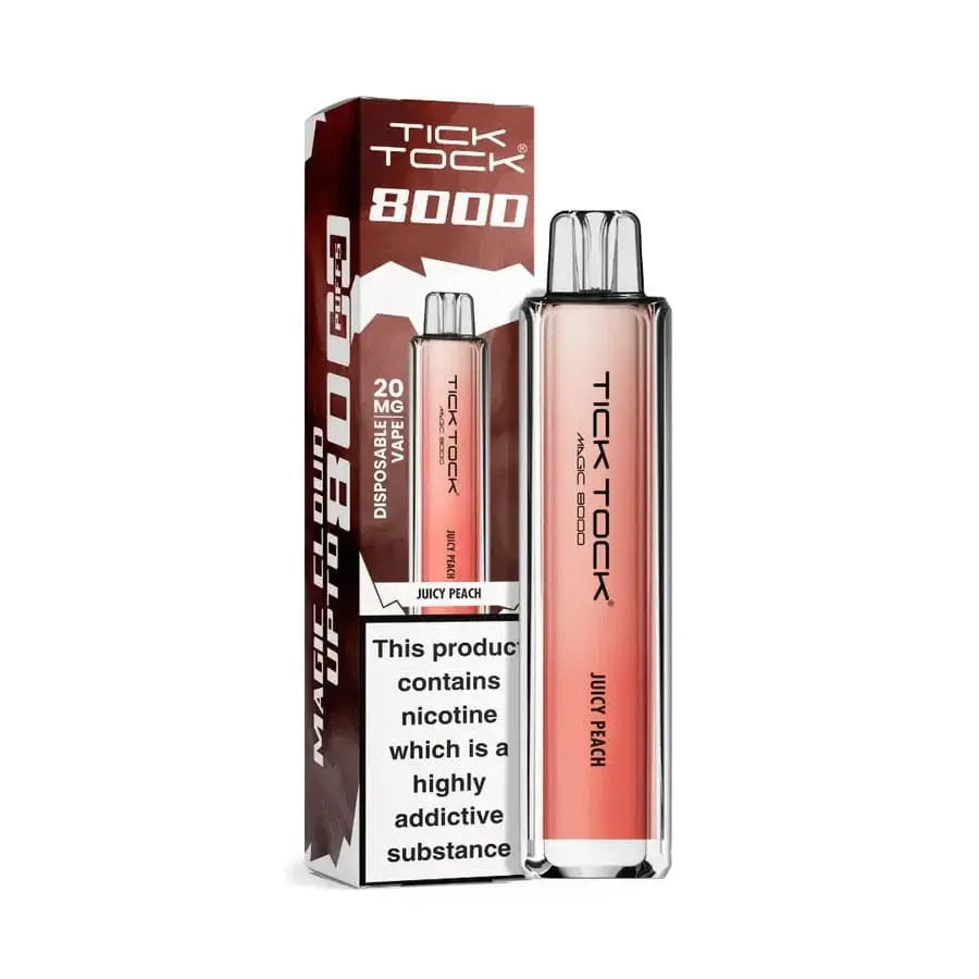 Tick Tock Magic 8000 Puffs JUICY PEACH