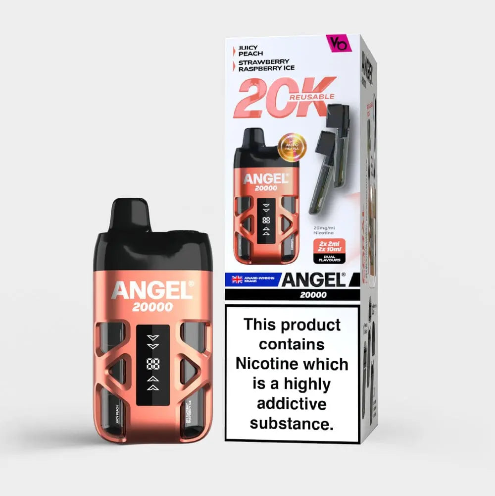 Vape Bars Angel 20000 Puffs Box of 10 Vape At Door