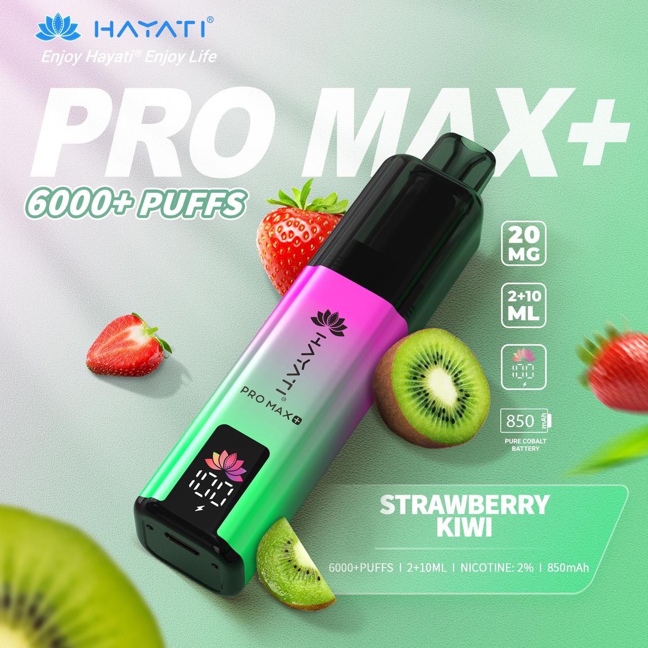 Box of 5 Hayati Pro Max Plus 6000 100% Authentic