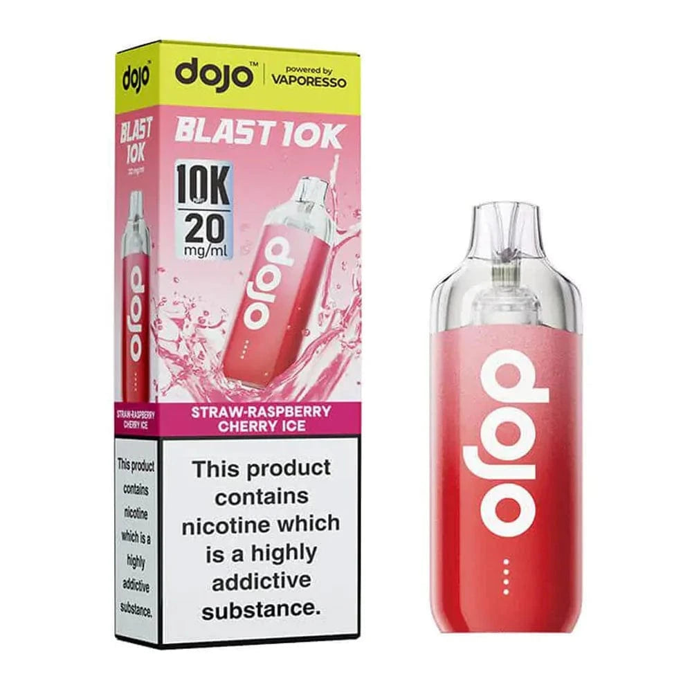 STAW RASPBERRY CHERRY ICE DOJO BLAST 10K VAPE