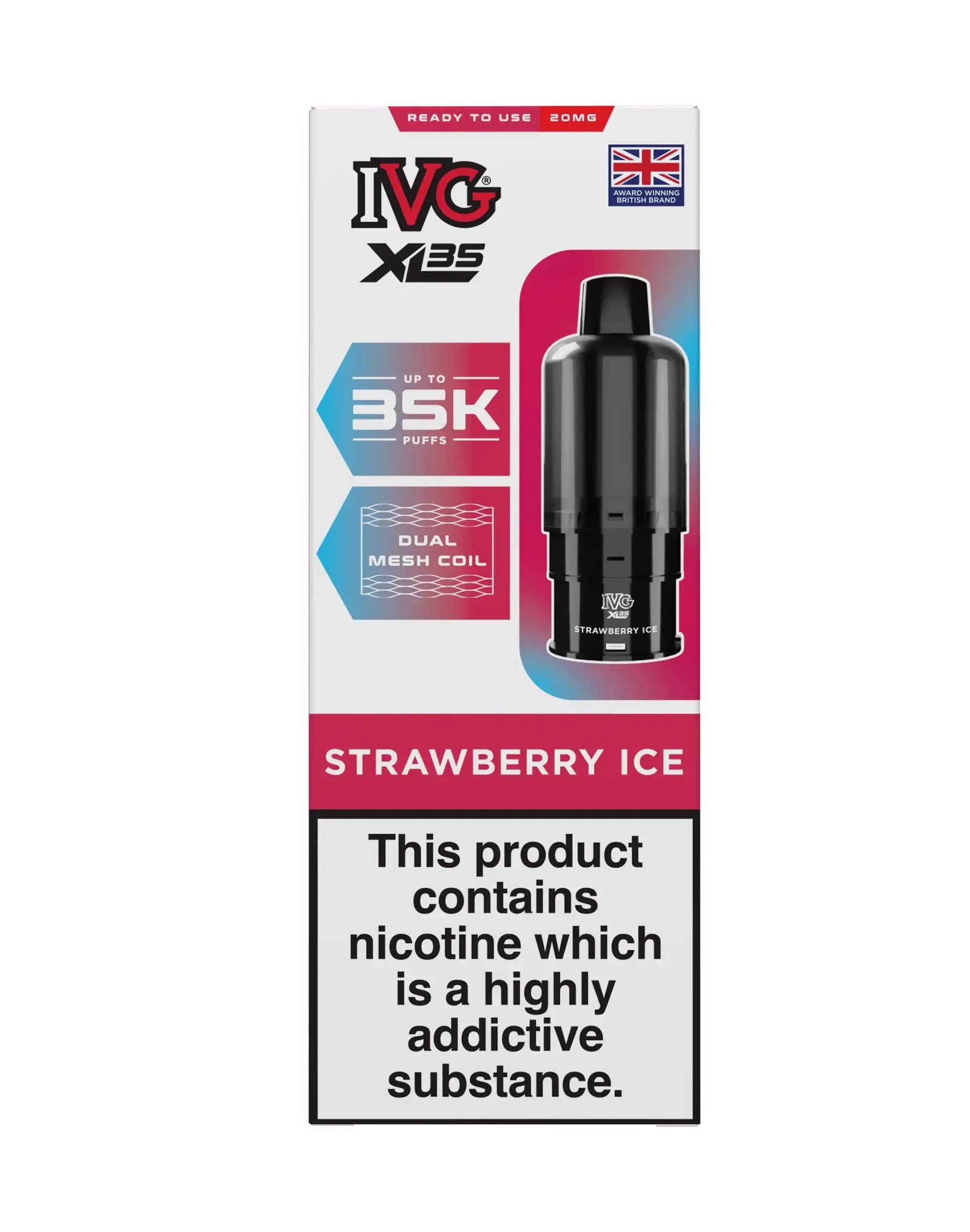IVG XL 35K Prefilled Replacement Pods IVG