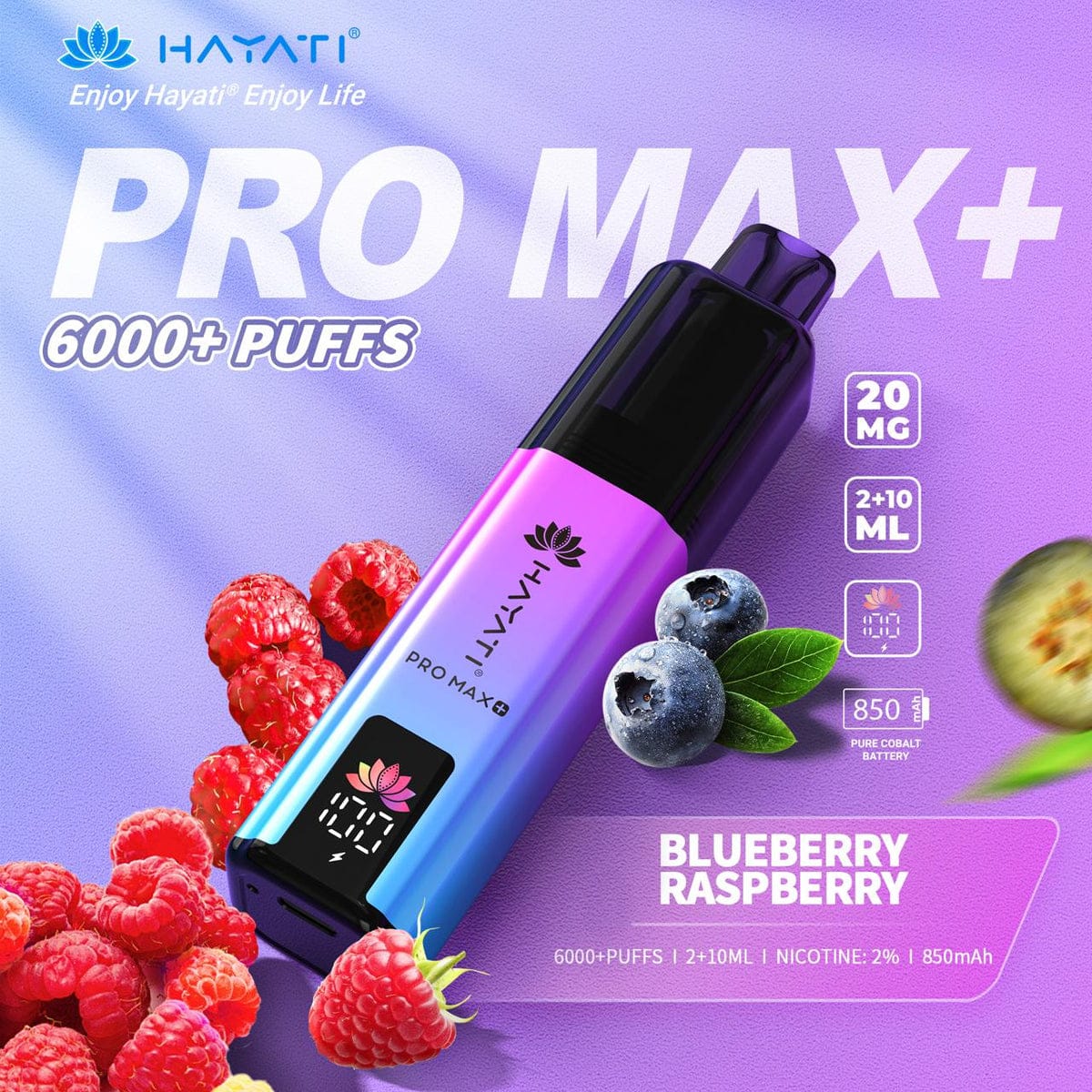 Box of 5 Hayati Pro Max Plus 6000 100% Authentic