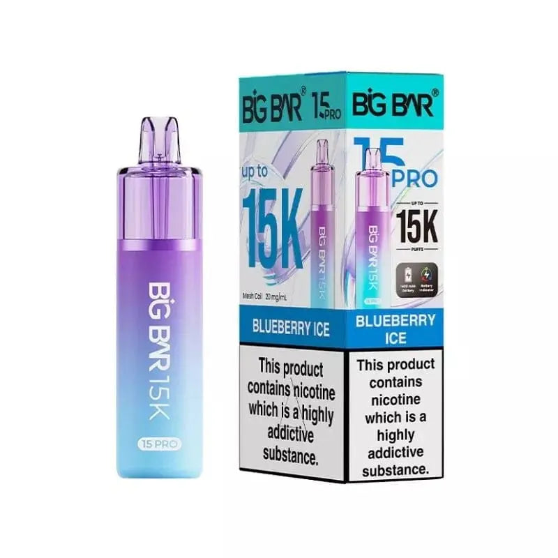 Big Bar Pro 15000 Prefilled Pod Kit Vape At Door