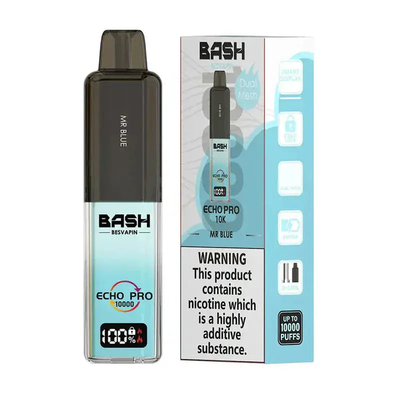 Bash Echo Pro 10k Prefilled Pod Kit Vape At Door