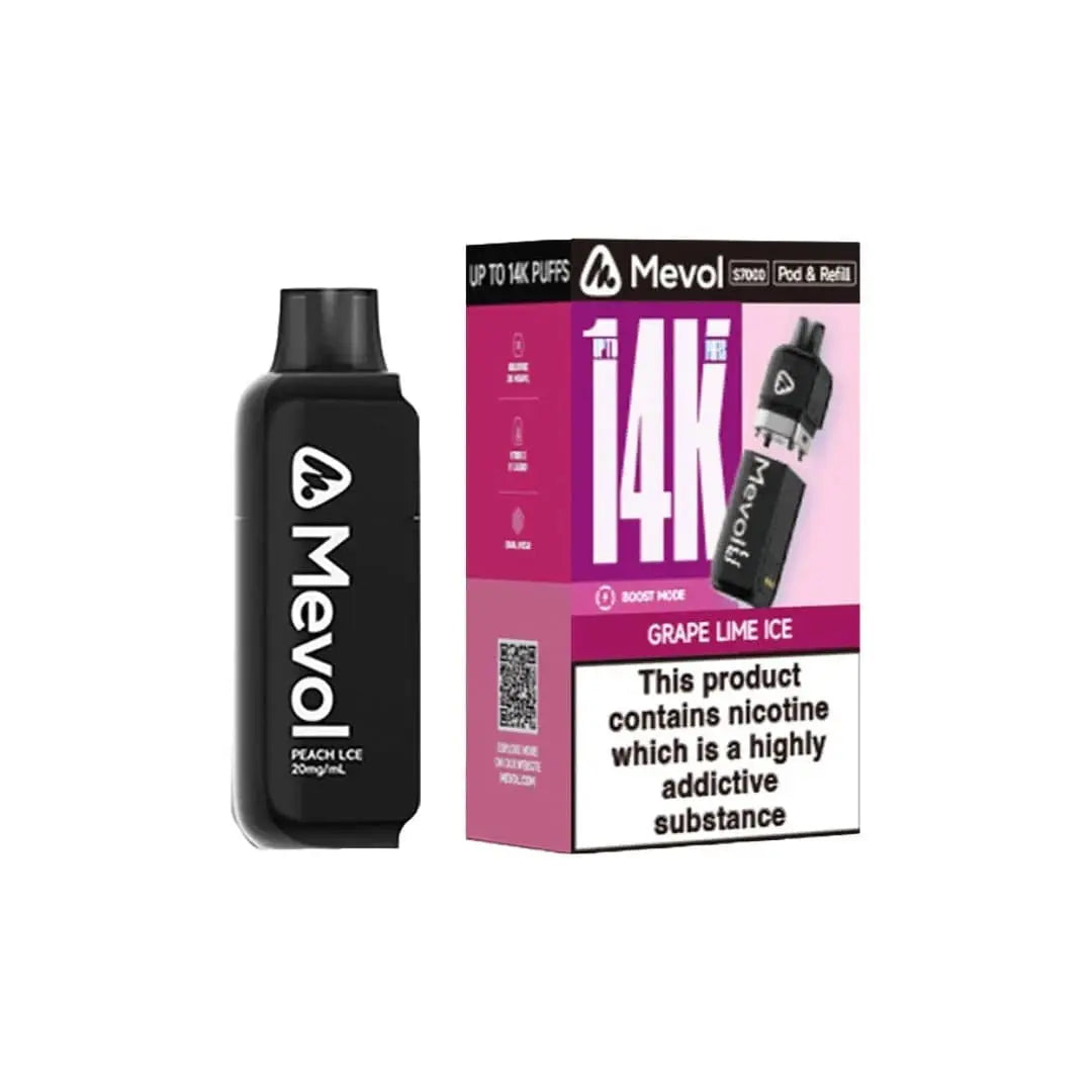 Mevol S7000 Replacement Prefilled Pods Vape At Door