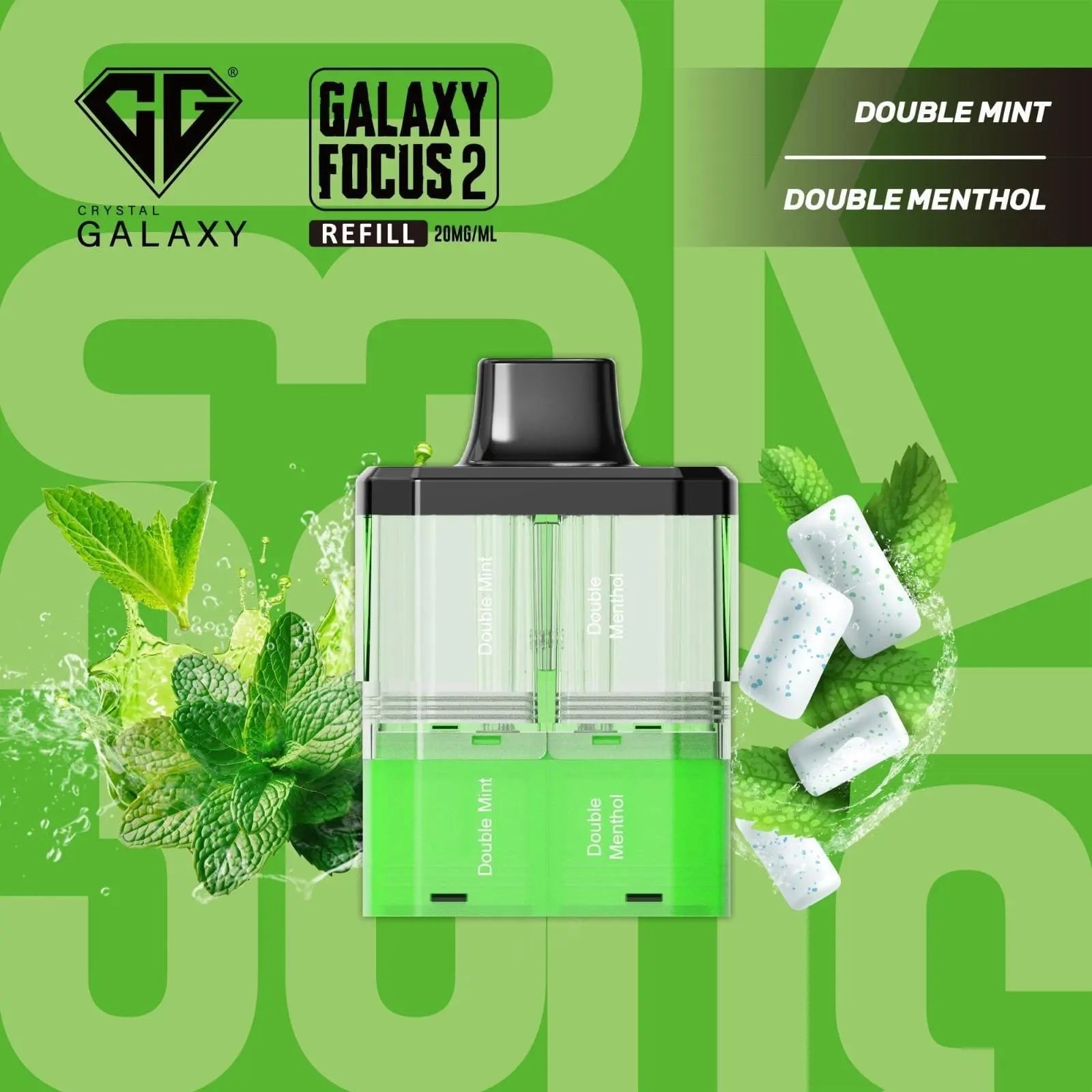 Crystal Galaxy Focus 2 30K Puffs Prefilled Replacement Pods Vape At Door