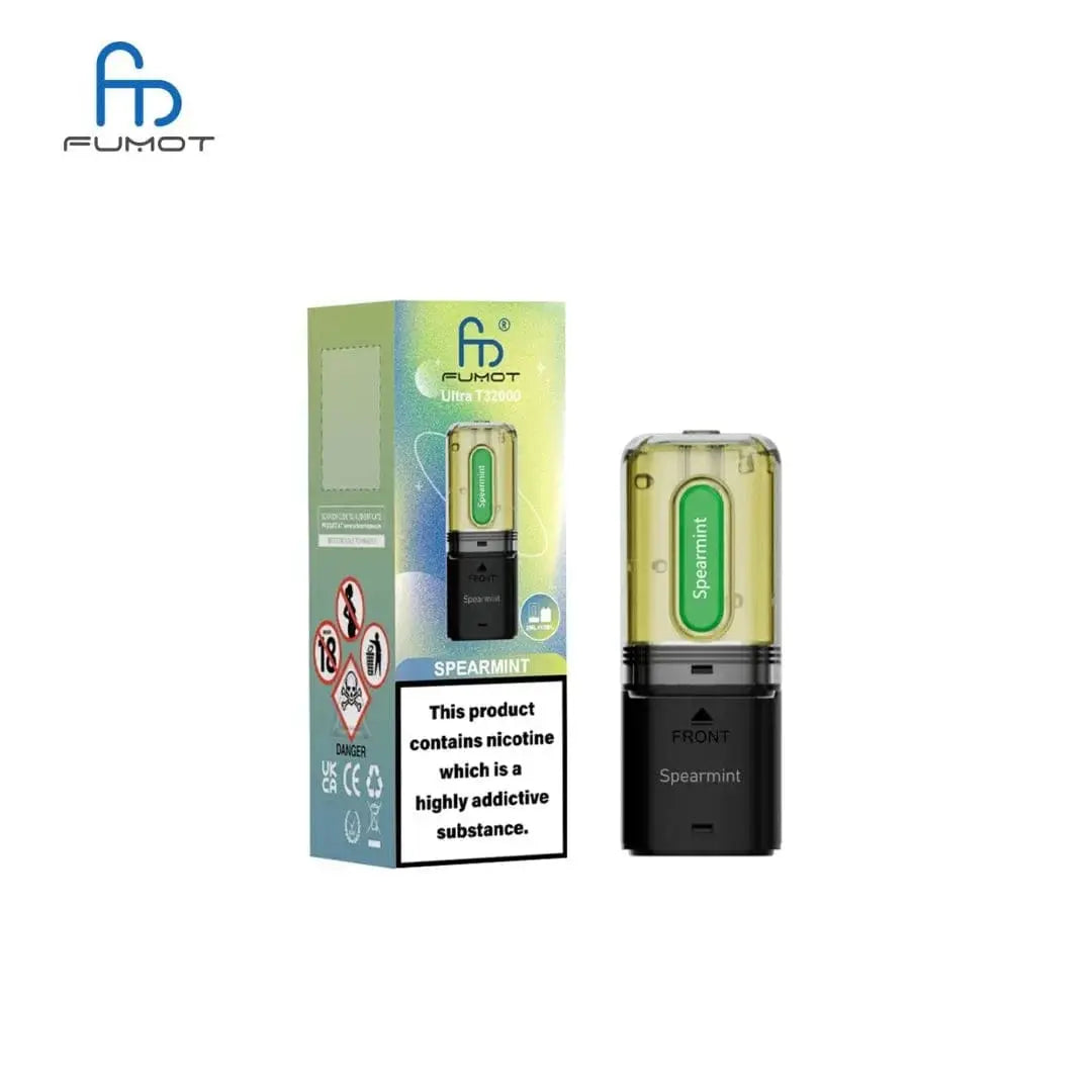Fumot Ultra t32000 Replacement Pods & Refill Vape At Door
