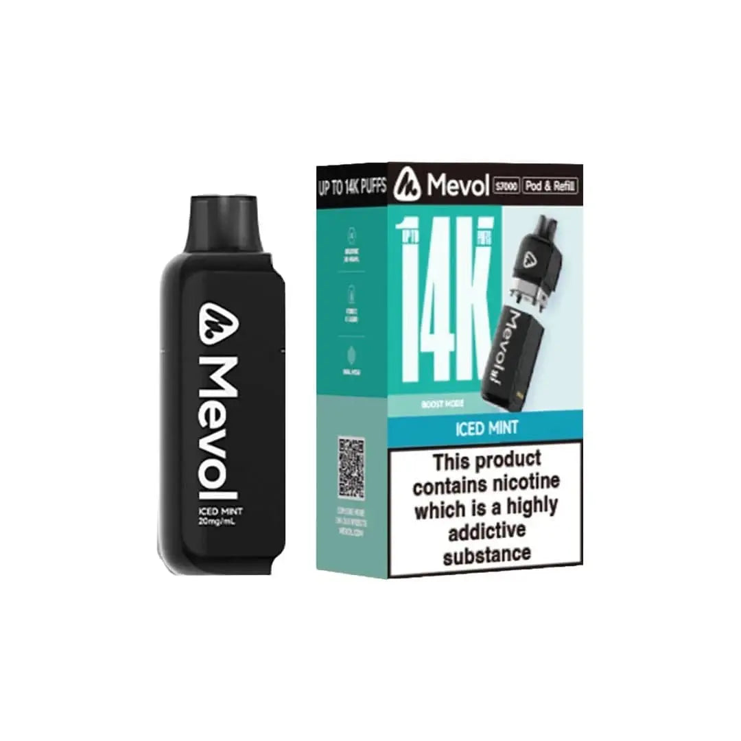 Mevol S7000 Replacement Prefilled Pods Vape At Door