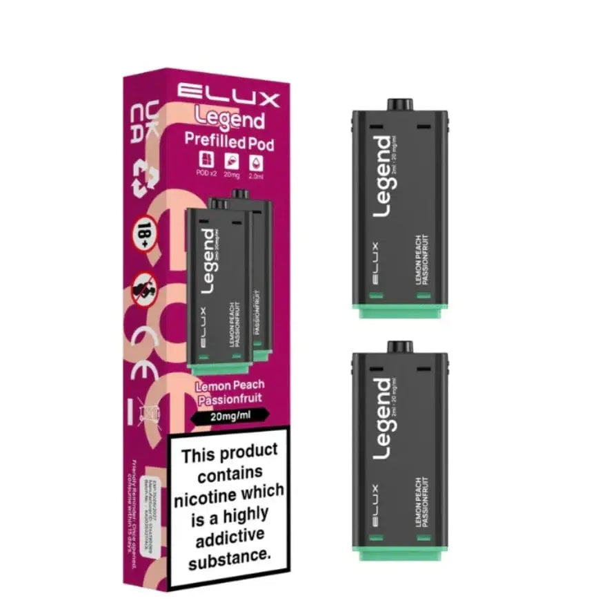 Elux Legend 1500 Puffs 2 in 1 Refill Pods Elux
