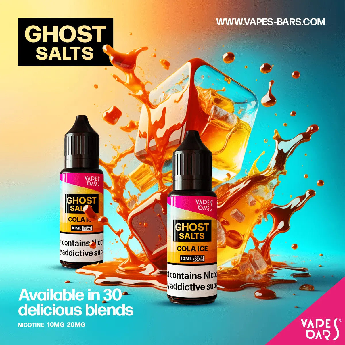 VB Ghost Salts E-Liquid 10 and 20 mg in 10ml VB
