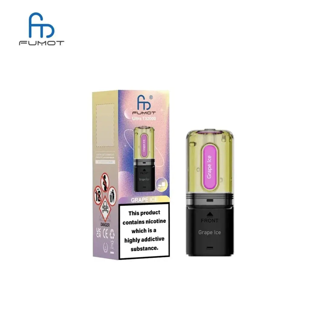 Fumot Ultra t32000 Replacement Pods & Refill Vape At Door