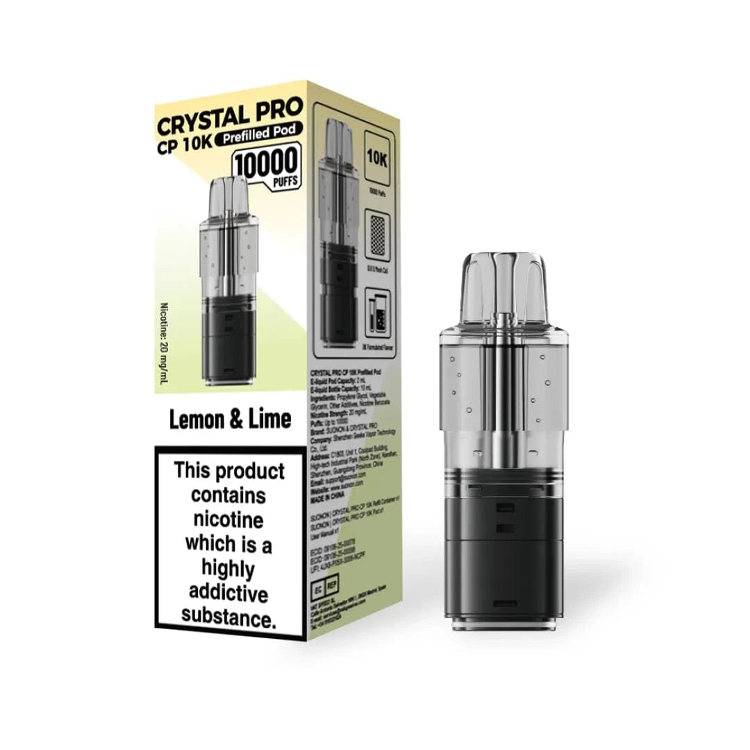 Crystal Pro CP 10K Prefilled Replacement Pods