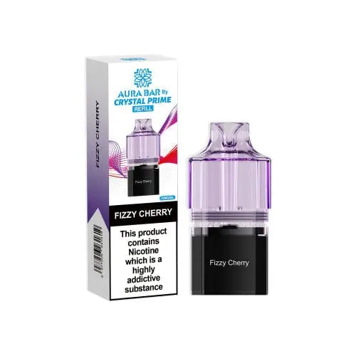 Crystal Prime Aura bar 10k Replacement Prefilled Pods Vape At Door