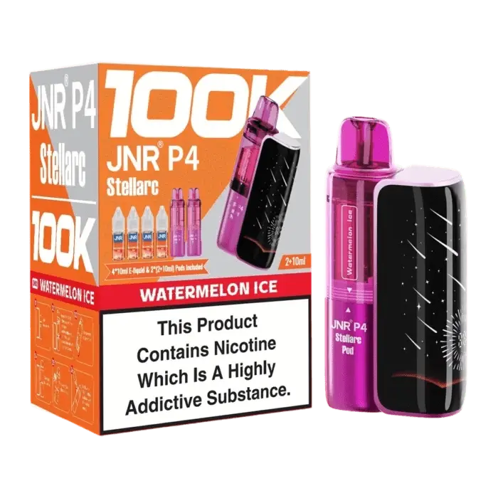JNR P4 Stellarc 100k Refillable Vape Device Vape At Door